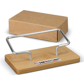 Bamboo Business Card Stands